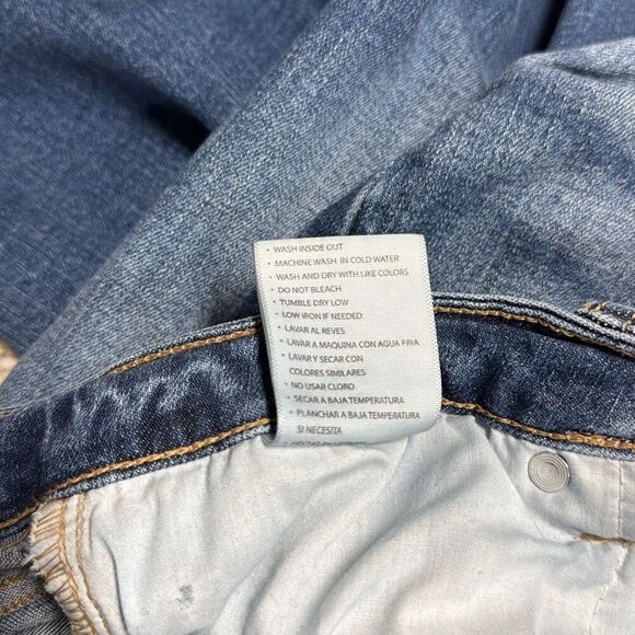 KanCan Women’s High Rise Button Fly Skinny Ankle Blue Jean Size 31 - Picture 6 of 6